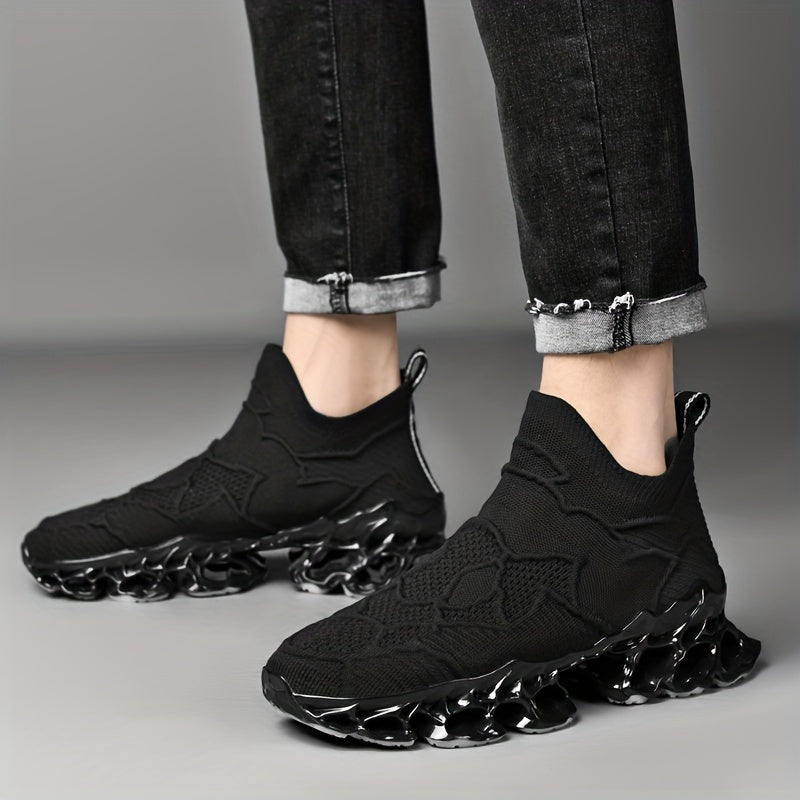 [Breathable Running Sneakers] Breathable Shock Absorbing Men's Running Race Blade Sneakers | Assorted Colors