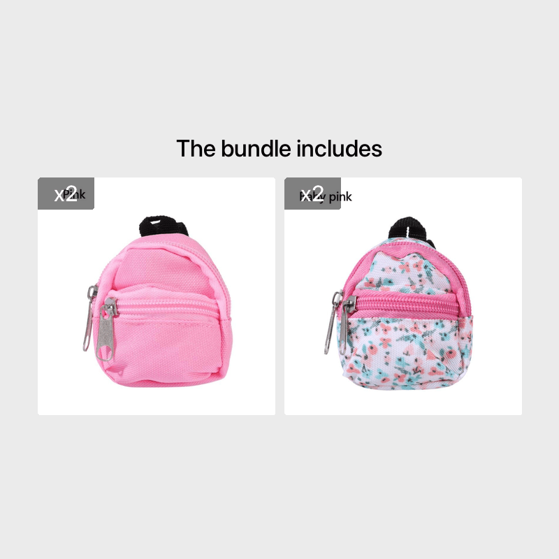 [LABUBU Mini Doll Bag] LABUBU Mini Doll Bag | 30CM 1/6 BJD Backpack | Doll House Decoration Toy Accessories Gift for Halloween Christmas