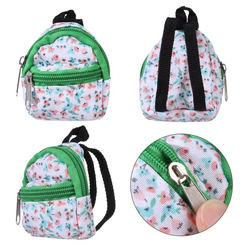 [LABUBU Mini Doll Bag] LABUBU Mini Doll Bag | 30CM 1/6 BJD Backpack | Doll House Decoration Toy Accessories Gift for Halloween Christmas