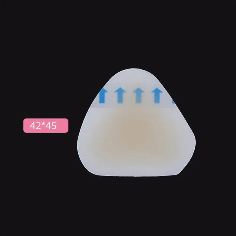 10PCS Gel Shoes Stickers Soft Hydrocolloid Pads Relief Pain Blisters Bunions Corns Calluses Friction Pressure Spots Heel Pain