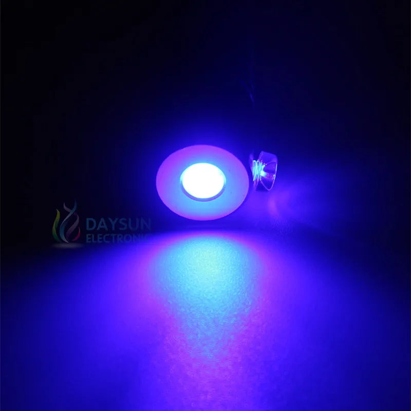 Free Shipping DC12V 2W Led Light Source 9 Colors Mini Illuminator LED Emitter Side Glow Fiber Optic Lamp Car Use Home Use
