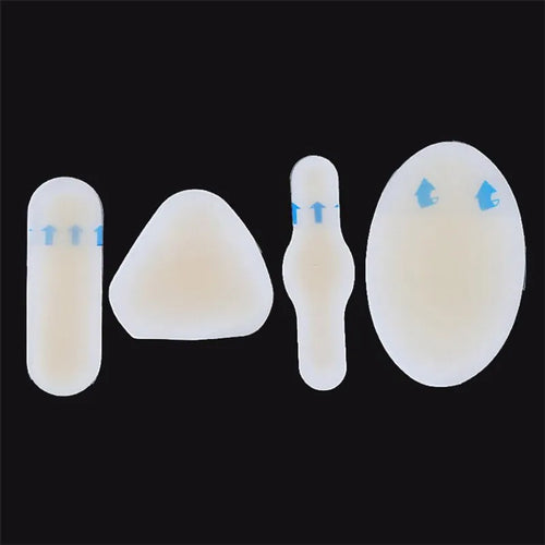10PCS Gel Shoes Stickers Soft Hydrocolloid Pads Relief Pain Blisters Bunions Corns Calluses Friction Pressure Spots Heel Pain