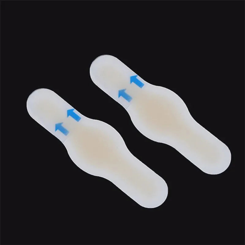 10PCS Gel Shoes Stickers Soft Hydrocolloid Pads Relief Pain Blisters Bunions Corns Calluses Friction Pressure Spots Heel Pain