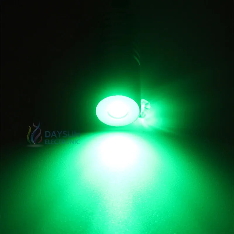 Free Shipping DC12V 2W Led Light Source 9 Colors Mini Illuminator LED Emitter Side Glow Fiber Optic Lamp Car Use Home Use