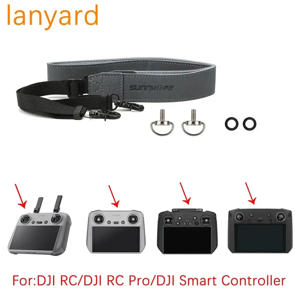 Drone Remote Controller Lanyard Neckstrap Sling Strap for DJI Mini 3 Pro RC Remote Controller Lanyard AIR 3 mini 4 Accessories
