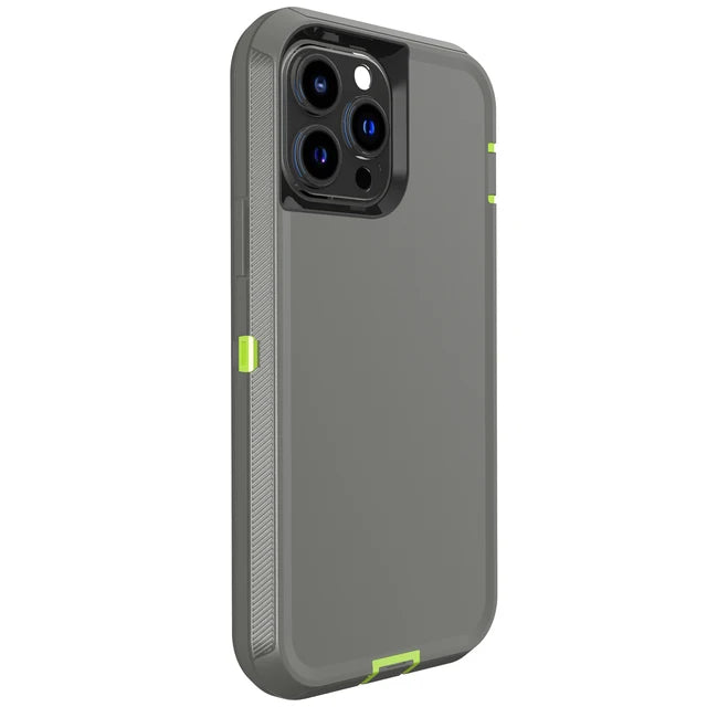 3 IN 1 Heavy Duty Armor Shockproof Dust-Proof Case For iPhone 15 14 13 12 11 16Pro MAX  MINI XSMAX XR X XS SE 6 7 8 PLUS Cover