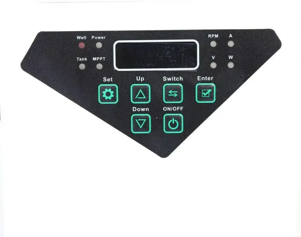 3" Solar Deep Well Submersible Pump 48V 400W DC Submersible Solar Water Pump Farm Irrigation+MPPT Controller Kit