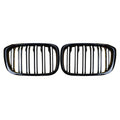 Front Kidney Grille For BMW X3 X4 G01 G02 G08 Single/Dual Line Gloss Black Bumper Racing Grills 2018-2020 Car Accessories