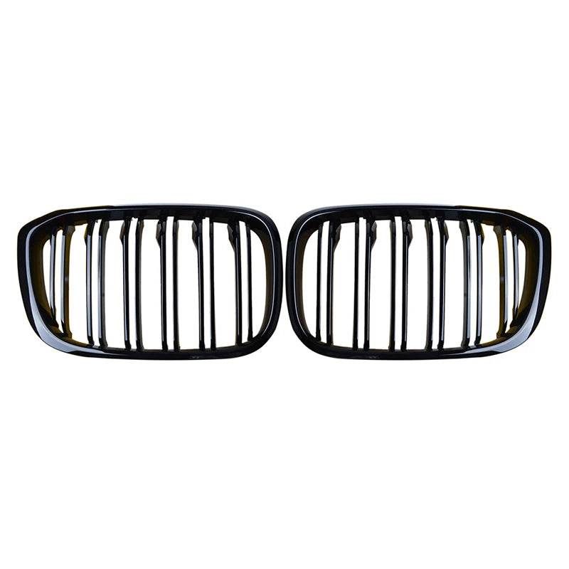 Front Kidney Grille For BMW X3 X4 G01 G02 G08 Single/Dual Line Gloss Black Bumper Racing Grills 2018-2020 Car Accessories