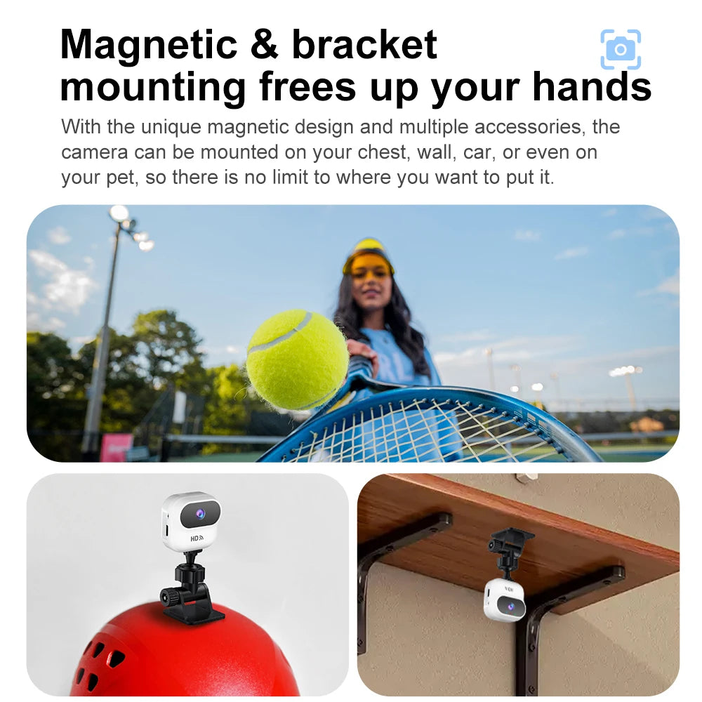 Ourlife A8 Mini Camera 1080P WiFi Smart Home Security Camera Monitor Camcorders Video Surveillance Camera With Motion Tracking