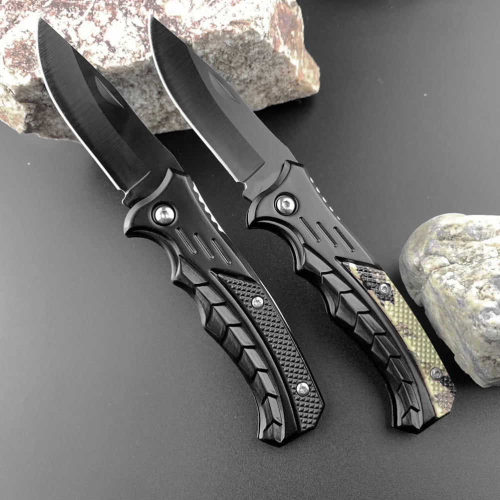 Stainless Steel Folding Knife Fillet Knife Fishing Boat Fishing Accessories with Easy To Carry Camping Meat Cutting PP Handle