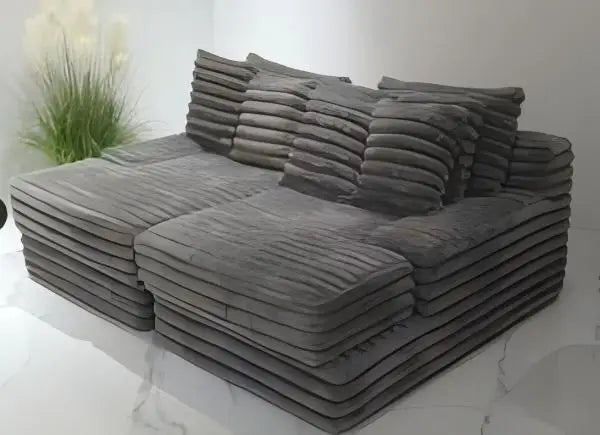 Living Room Nordic Compressed Sofa Minimalist Recliner Apartment Cinema Compressed Sofa Design Elegant Bank Home Furnitures