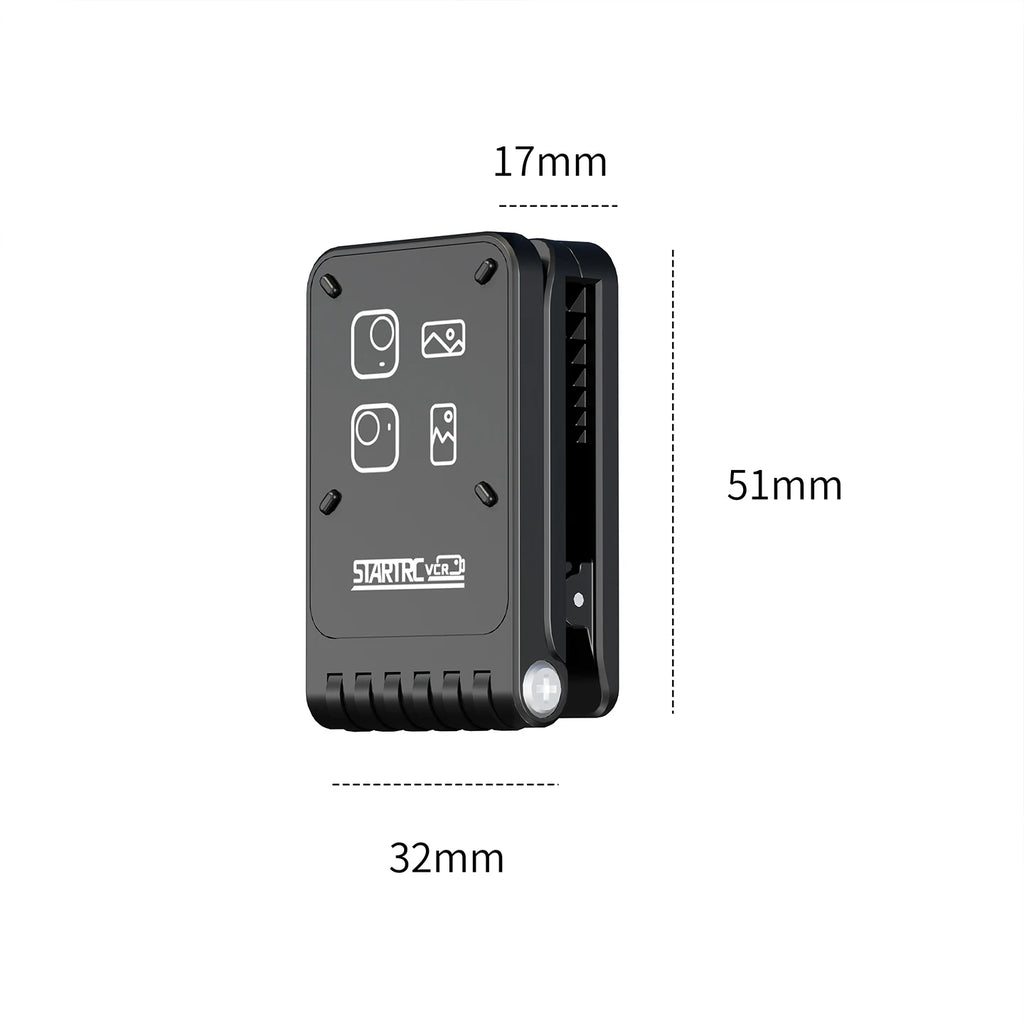 Backpack Clip Holder For Insta360 Go Ultra Quick Release Anti-shake Clip Magnetic Selfie Stick Holder Sports Camera Accessories