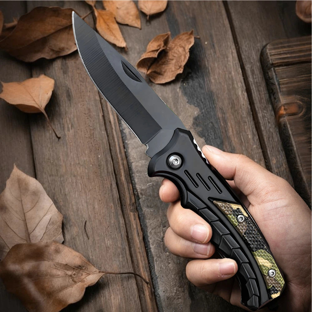 Stainless Steel Folding Knife Fillet Knife Fishing Boat Fishing Accessories with Easy To Carry Camping Meat Cutting PP Handle