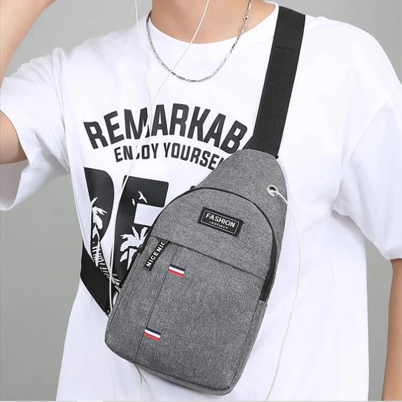 Men's Waterproof Large Capacity Fanny Pack Adjustable Strap For Outdoor Activities Travel Running Hiking And Cycling