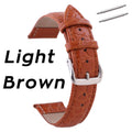 12mm 13 14 15 16mm 17 18mm 19 20mm 21 22mm 24mm Retro Genuine Leather Watch Band Strap Black Brown Crocodile Wristwatch Bracelet