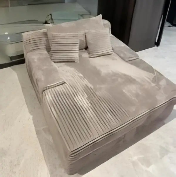 Living Room Nordic Compressed Sofa Minimalist Recliner Apartment Cinema Compressed Sofa Design Elegant Bank Home Furnitures