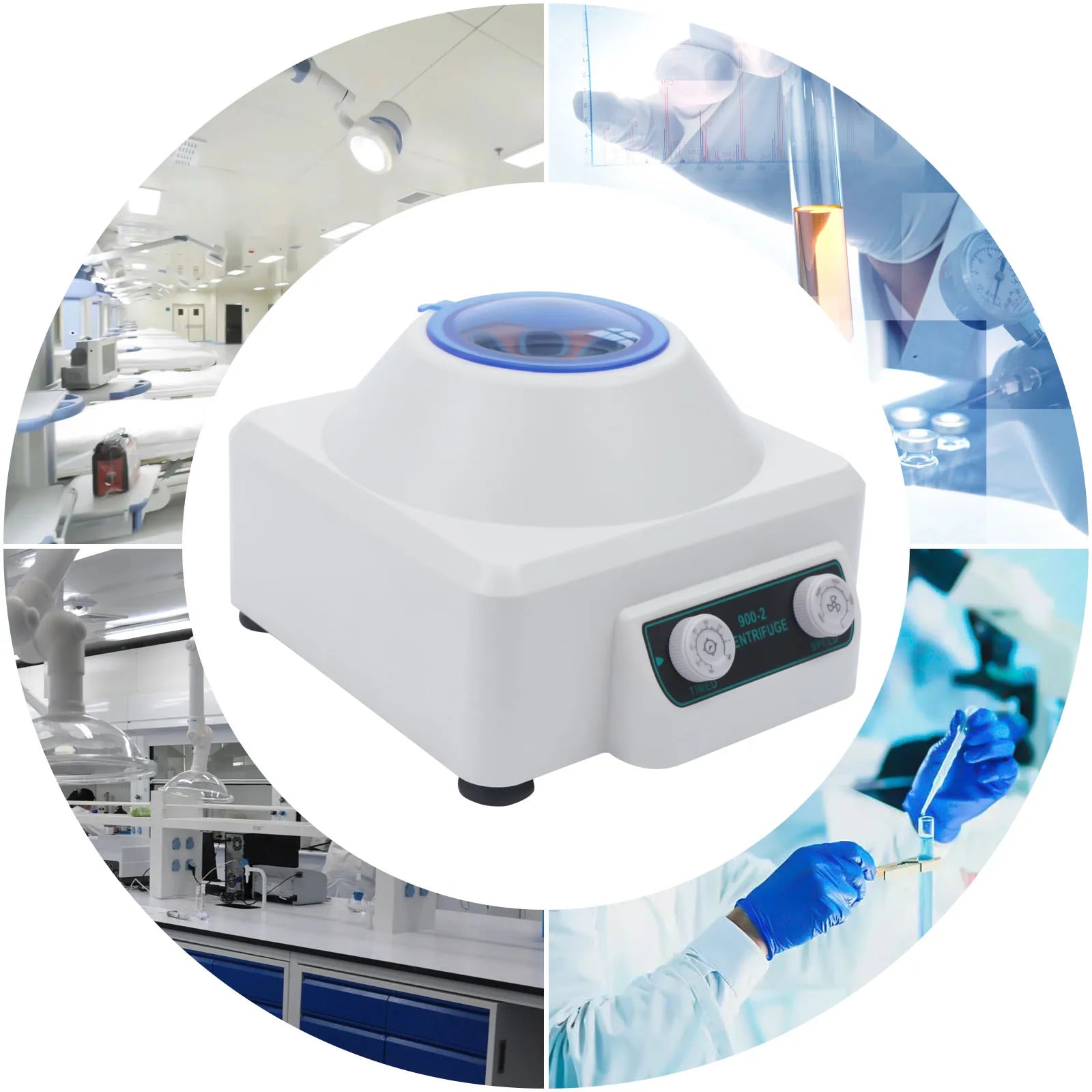AC 110V 4000RPM Electric Laboratory Plasma Centrifuge Medical machine Prp Isolate Serum Portable Lab benchtop Centrifuges