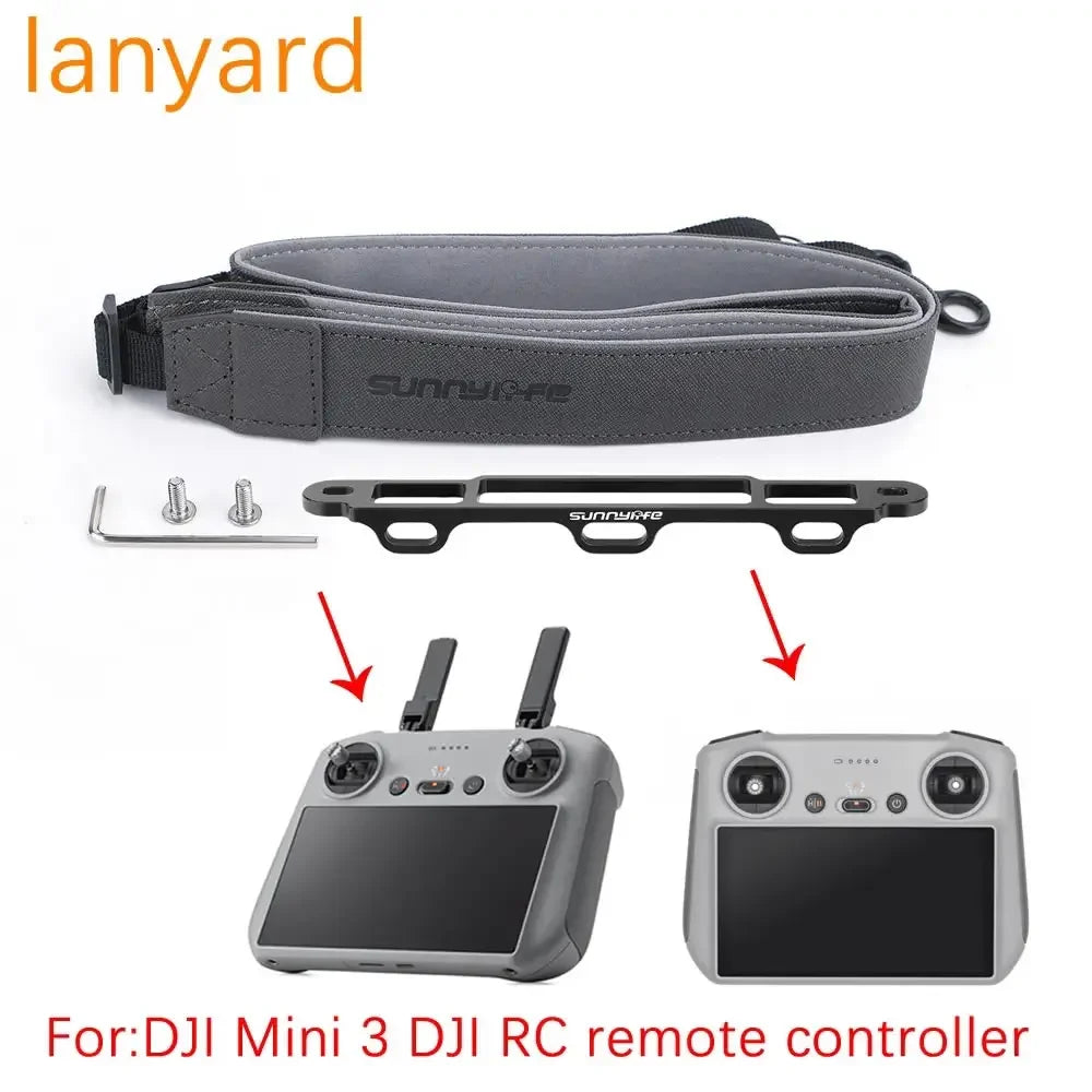 Drone Remote Controller Lanyard Neckstrap Sling Strap for DJI Mini 3 Pro RC Remote Controller Lanyard AIR 3 mini 4 Accessories