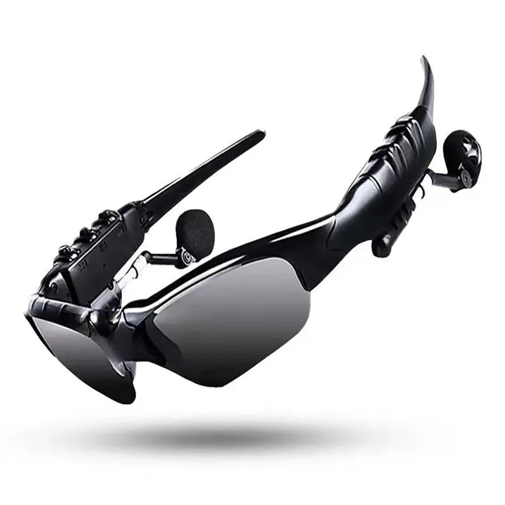 Toptrek Sports Stereo Wireless Bluetooth Cycling Sunglasses 5.0 Headset Phone Polarized Driving Sunglasses Riding Eyes Glasses
