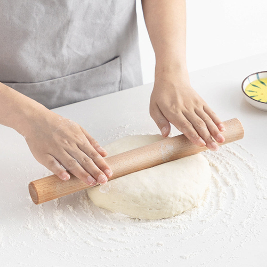 1pc High-quality Beech Wood Rolling Pin