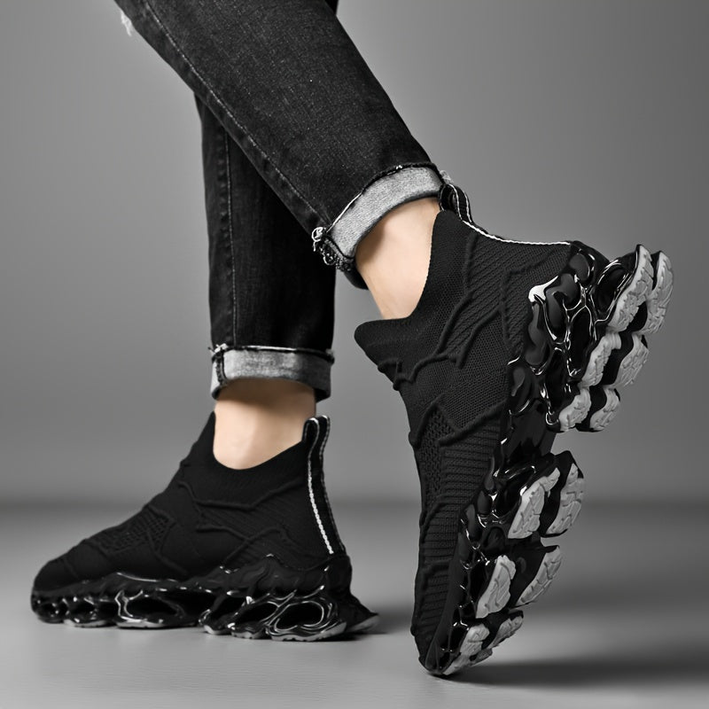 [Breathable Running Sneakers] Breathable Shock Absorbing Men's Running Race Blade Sneakers | Assorted Colors